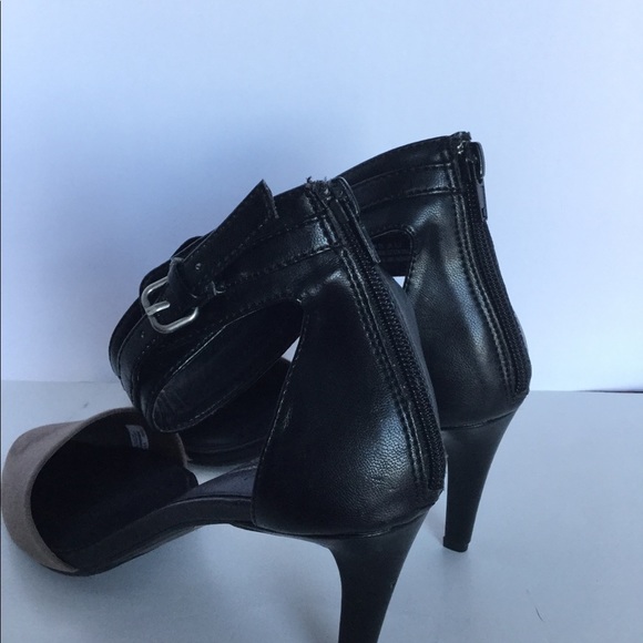 NWOT American Eagle size 9 suede-leather heels - Picture 3 of 5